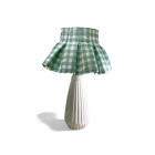 КЕРАМИЧЕСКИЙ абажур Gingham GREEN TINY PARIS | Sumka