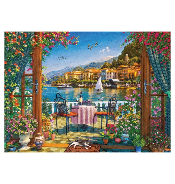 Пазл Lake Como Enjoyment, 4000 деталей | Sumka