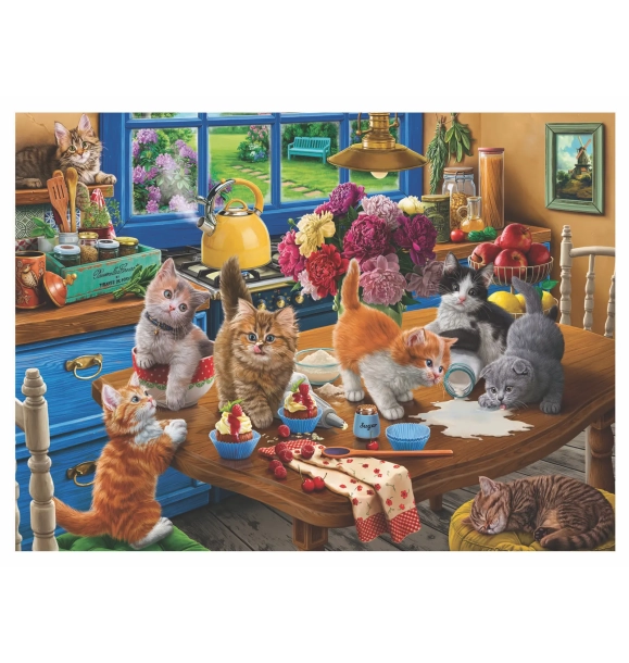 Пазл Kitchen Cats из 1000 деталей | Sumka