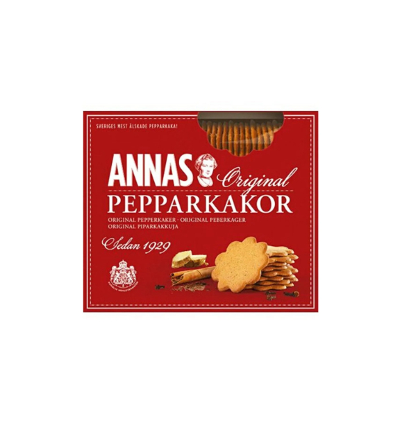 Печенье Annas Pepparkakor с корицей и имбирем 300 г | Sumka