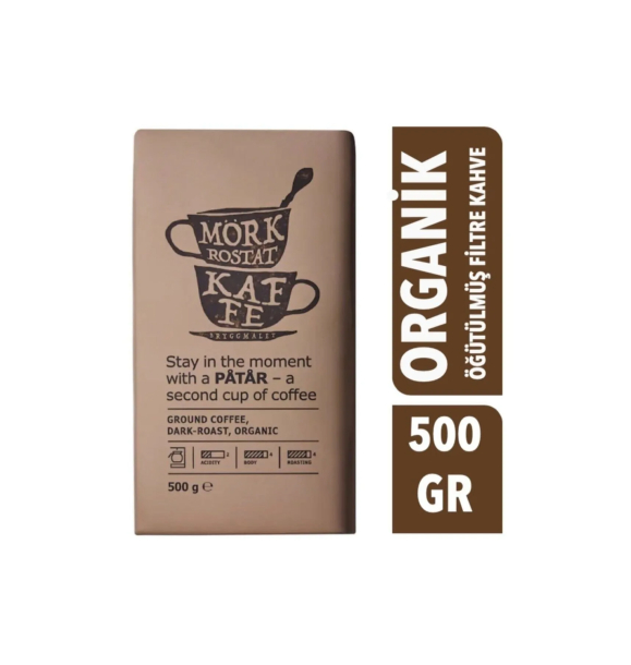 Кофе Patar Mörk Rosat молотый органический фильтрованный, 500 гр. | Sumka