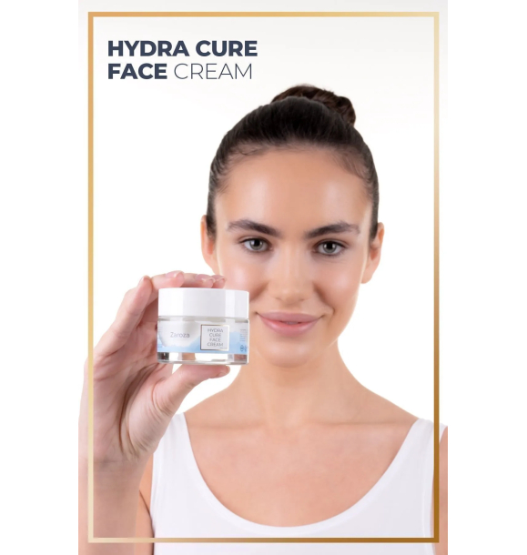 Крем для лица Hydra Cure | Интенсивный увлажняющий крем для лица и тела - 50 мл | Sumka