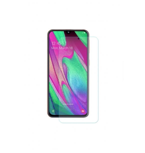 Защитное стекло для экрана Samsung Galaxy A40 - прозрачное и неразбиваемое. | Sumka