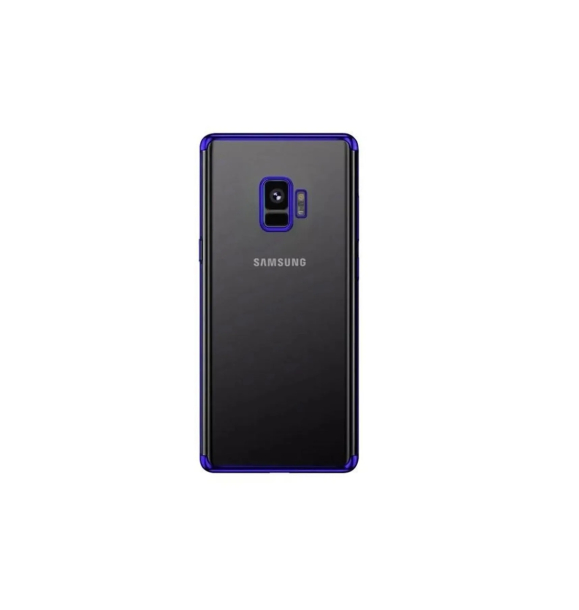 Силиконовый чехол с угловой защитой и лазерной отделкой для Samsung Galaxy S9. | Sumka