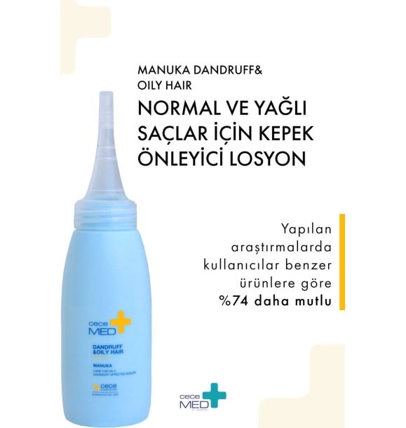 Anti-Dandruff Manuka Lotion - Лосьон для жирных волос от перхоти 75 мл | Sumka