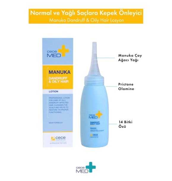 Anti-Dandruff Manuka Lotion - Лосьон для жирных волос от перхоти 75 мл | Sumka