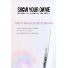 Водостойкий гелевый карандаш для глаз Show Your Game — Gel Eye Pencil 405 | Sumka