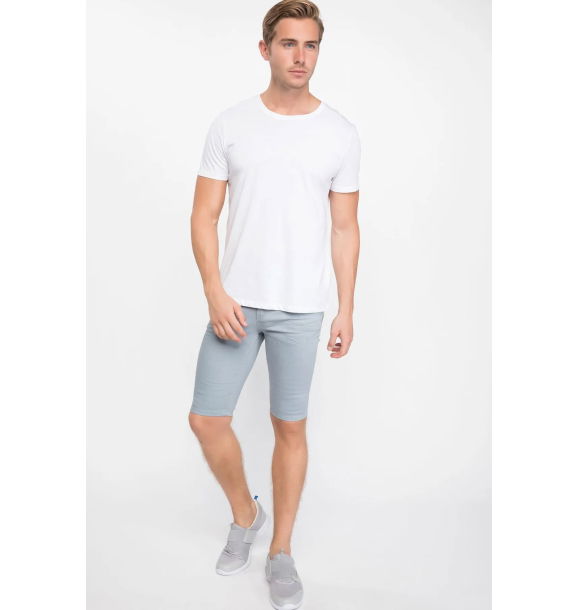 Мужские бермуды Slim Fit с 5 карманами J6783AZ.18SM.BE393 | Sumka