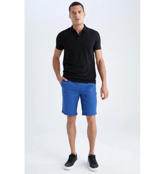 Slim Fit Бермуды Y4855az22sm | Sumka