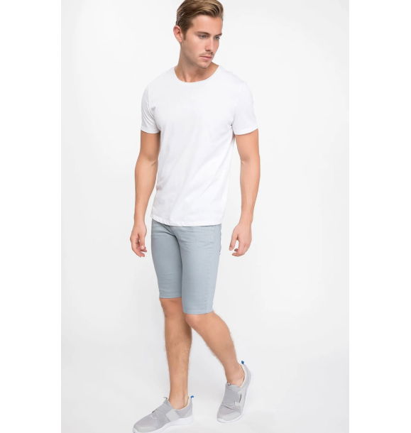 Мужские бермуды Slim Fit с 5 карманами J6783AZ.18SM.BE393 | Sumka