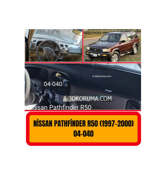 Защита передней части / панели / торпедо - обшивка - коврик для NISSAN PATHFINDER R50 1997-2000. | Sumka