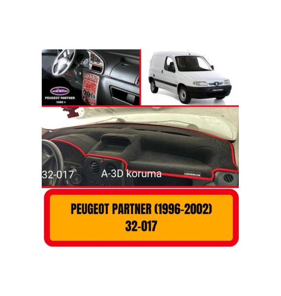 PEUGEOT PARTNER 1996-2002 ЗАЩИТА ПЕРЕДНЕЙ ЧАСТИ / ПАНЕЛЬ / ОБИВКА ДАШБОРДА - ЧЕХОЛ - КОВРИК | Sumka