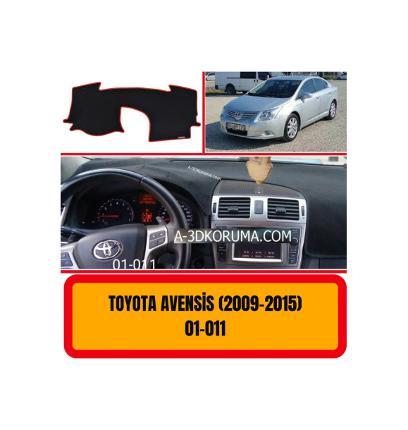 Защита передней части / панели / торпедо TOYOTA AVENSIS T270 2009-2015 - чехол - коврик | Sumka