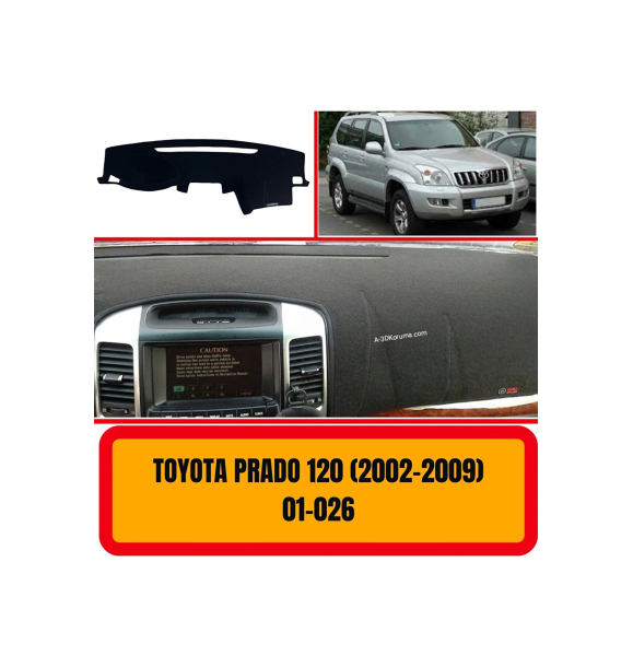 Защита передней части / панели / торпедо TOYOTA LC PRADO 120 2002-2009 - Чехол - Коврик | Sumka