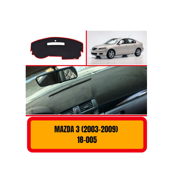 Защита передней панели / панели / торпедо MAZDA 3 2003-2009 - чехол - коврик | Sumka