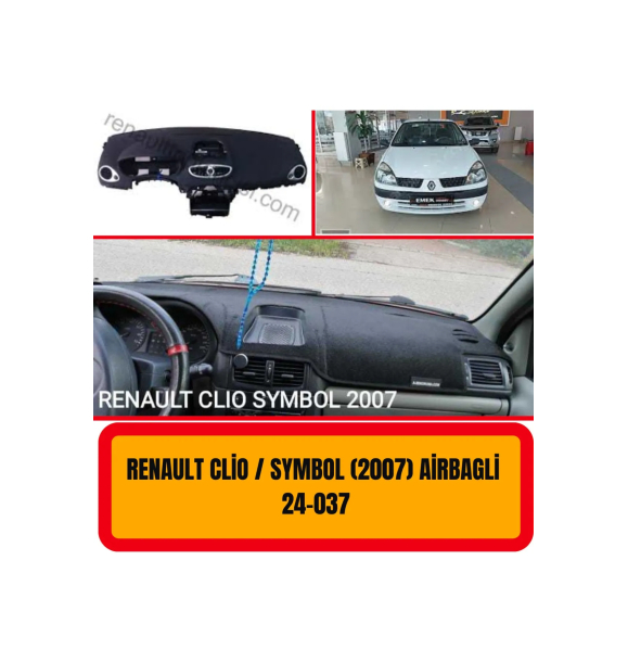 RENAULT SYMBOL CLIO 2007 ЗАЩИТА ПЕРЕДНЕГО ГРУДНОГО / ПАНЕЛИ / ПАНЕЛИ ПОДУШКИ БЕЗОПАСНОСТИ - ЧЕХОЛ - КОВРИК | Sumka