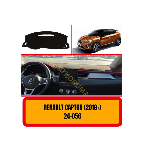 Защита передней части / панели / торпедо RENAULT CAPTUR 2019+ - чехол - коврик | Sumka