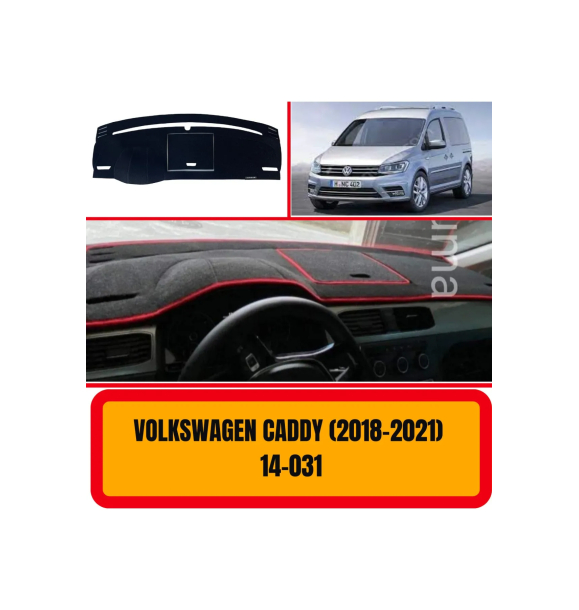 Защита передней части / панели / торпедо Volkswagen Caddy 2018-2021 - чехол - коврик. | Sumka