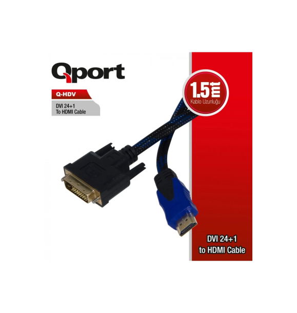 КОНВЕРТЕР Q-HDV DVI 24+1 В HDMI | Sumka