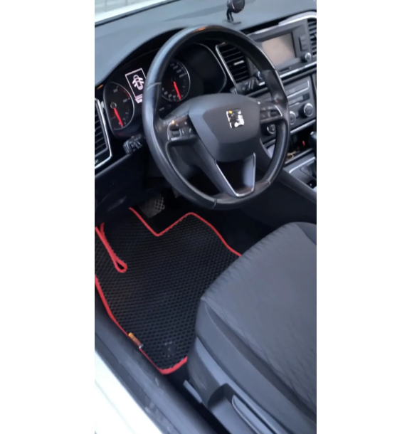 SEAT LEON (2013-2019) СОВМЕСТИМЫЕ КОВРИКИ SMART СПЕЦИАЛЬНО ДЛЯ АВТОМОБИЛЯ АВТОМОБИЛЬНЫЕ КОВРИКИ АВТОМОБИЛЬНЫЕ КОВРИКИ | Sumka