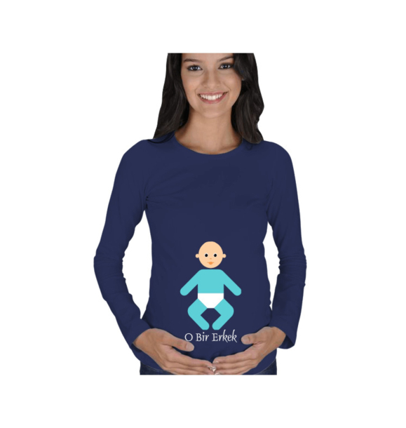 Толстовки для беременных Baby Boy Maternity с длинным рукавом | Sumka