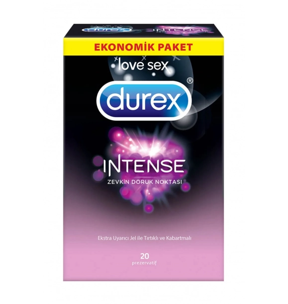 ПРЕЗЕРВАТИВЫ DUREX INTENSE, 20 ШТ. | Sumka