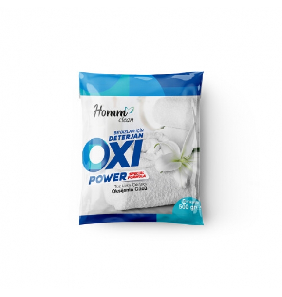 HOMM CLEAN OXI POWER ДЛЯ БЕЛОГО БЕЛОГО 500 МЛ | Sumka