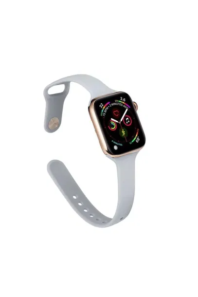 Совместимость с Apple Watch, тонкий силиконовый ремешок 38/40/41 мм | Sumka