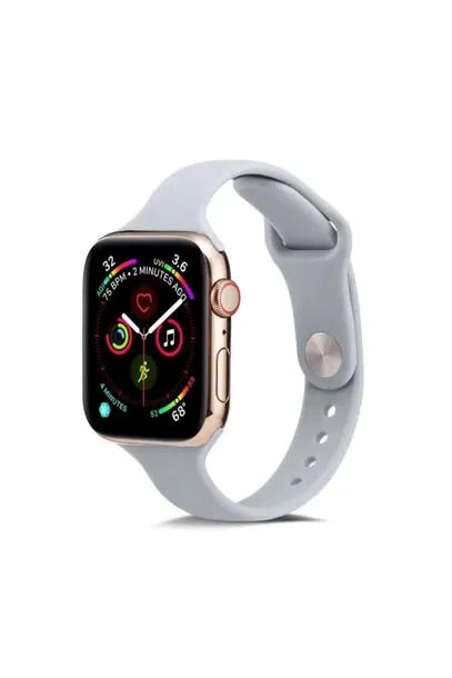 Совместимость с Apple Watch, тонкий силиконовый ремешок 38/40/41 мм | Sumka