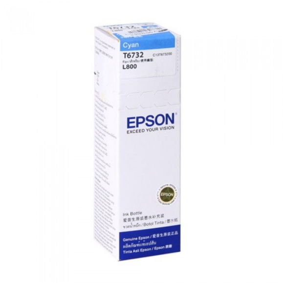 Голубой картридж Epson T6732 L800/L1800 (C13T67324A) | Sumka