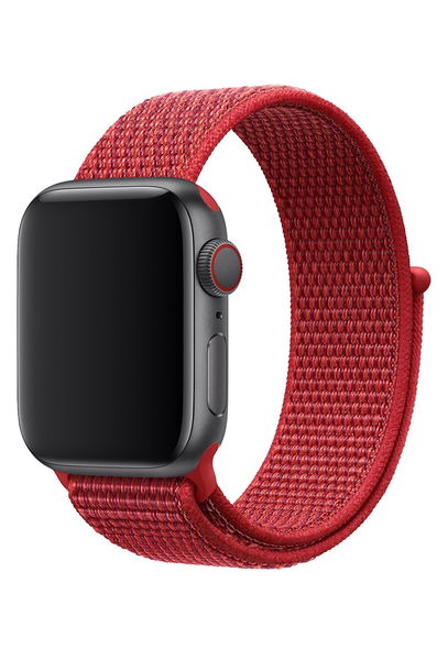 Совместимые с Apple Watch серии 1-2-3-4-5-6-7-SE Pazariz, спортивный тканевый ремешок 38–40–41 мм | Sumka