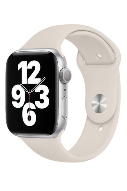 Совместимая серия Pazariz Apple Watch 8, 7, 6, 5, 4, 3, 2, 38–40–41 мм, спортивный силиконовый ремешок S/m | Sumka