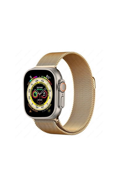 Совместимые часы Pazariz с Apple Watch2 3 4 5 6 7 8 Se 38 40 41 мм, миланский ремешок из нержавеющей стали | Sumka