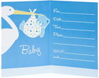 Приглашение на Baby Shower с темой 