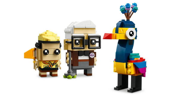 40752 LEGO® BrickHeadz | Disney Pixar Карл, Рассел и Кевин | Sumka