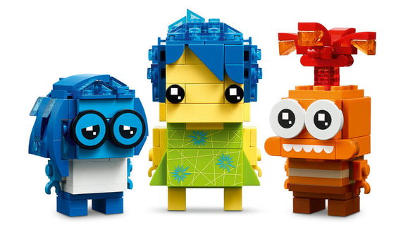 40749 LEGO® BrickHeadz | Disney Pixar Радость, печаль и тревога | Sumka