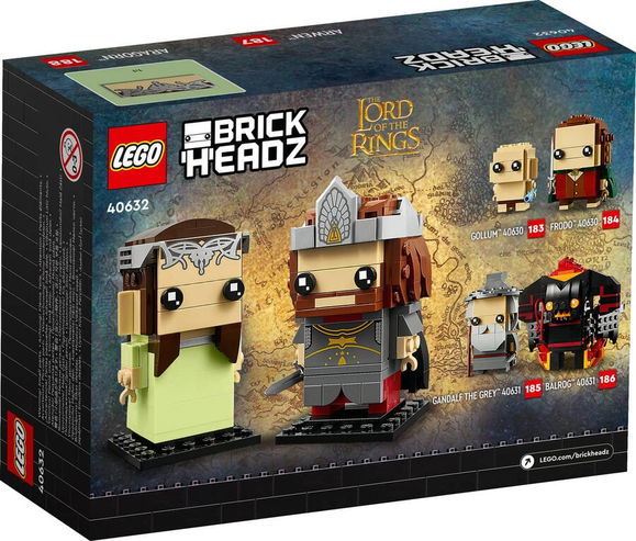 40632 LEGO® BrickHeadz Арагорн™ и Арвен™ | Sumka