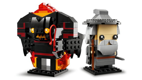 40631 LEGO® BrickHeadz Гэндальф Серый и Балрог™ | Sumka