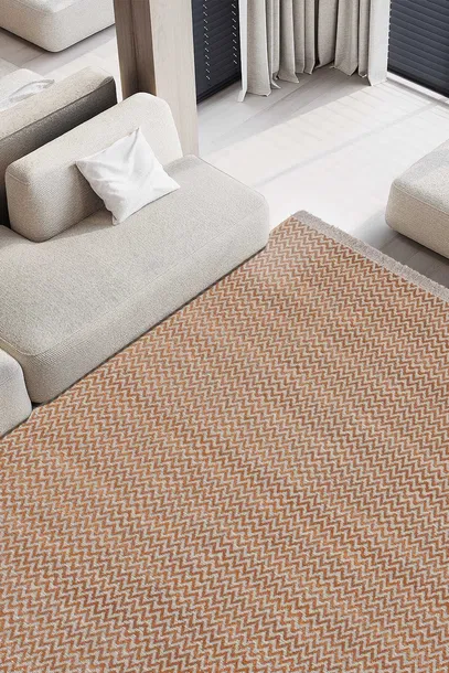 Rosso Orange Woven Carpet Сизалевой ковер Джутовый ковер 23033a | Sumka