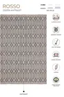 Rosso Anthracite Woven Carpet Sisal Carpet Jute Carpet 23037a | Sumka