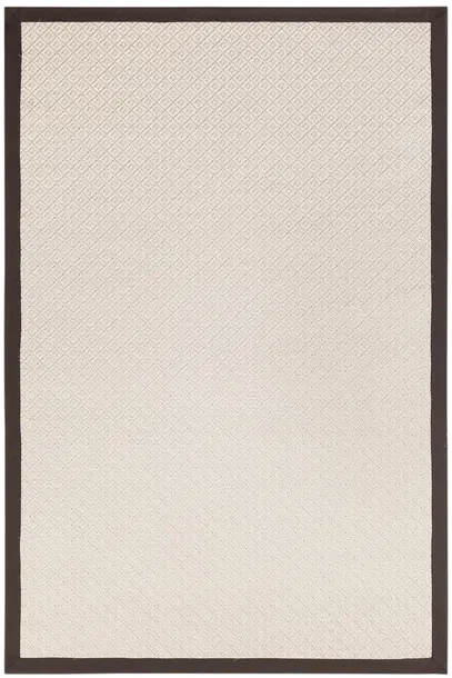 Cosy Border Beige Black Carpet 20984a | Sumka