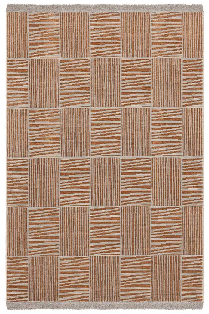 Rosso Orange Woven Carpet Сизалевой ковер Джутовый ковер 23043a | Sumka