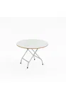 Стол складной Round Break Kitchen Table 70 Белый 1460 | Sumka