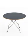 Стол складной Round Break Kitchen Table 70 Smoked 1461 | Sumka