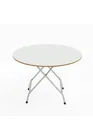 Стол складной Round Break Kitchen Table 70 Белый 1460 | Sumka