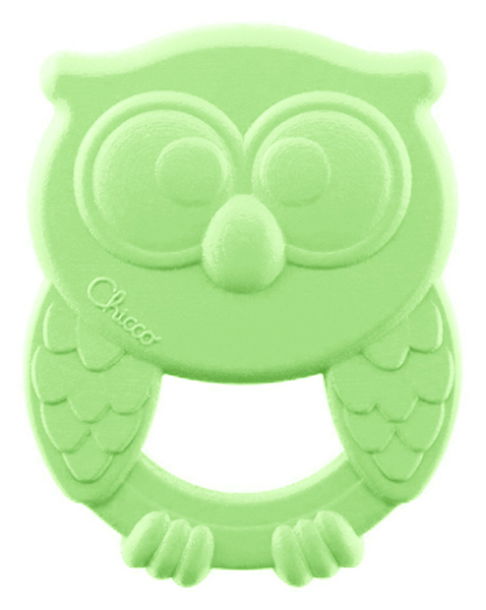 Прорезыватель для зубов Chicco Owly 3–18 месяцев — зеленый | Sumka